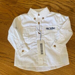 Prodoh fishing shirt size 18m NWT